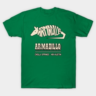 Armadillo. New Austin. T-Shirt